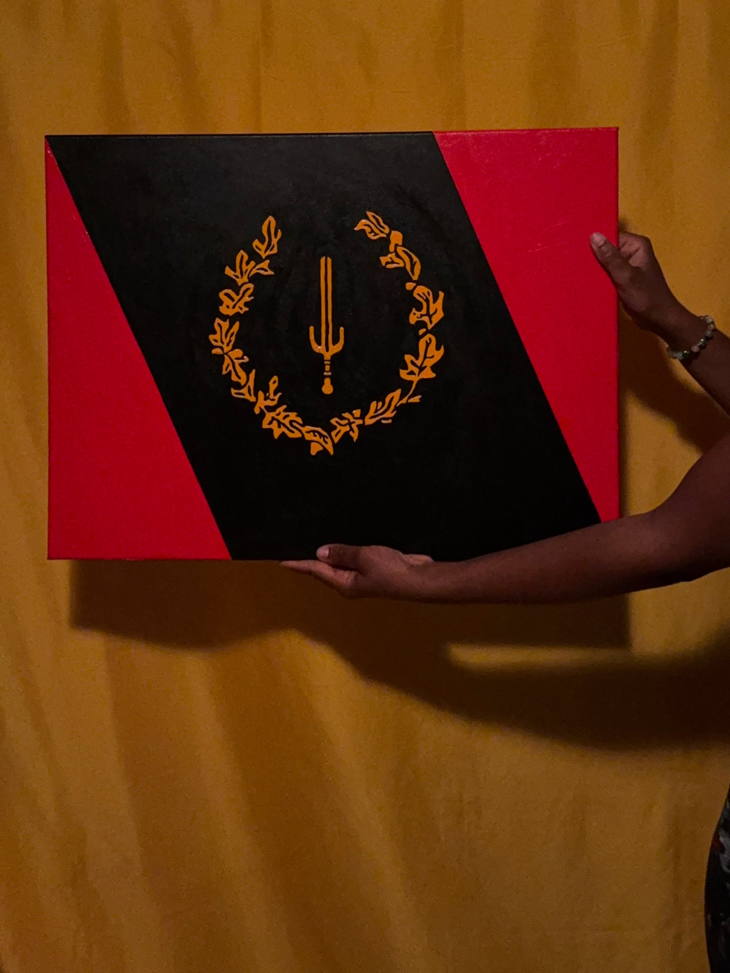 “Black American Heritage Flag” 16x20