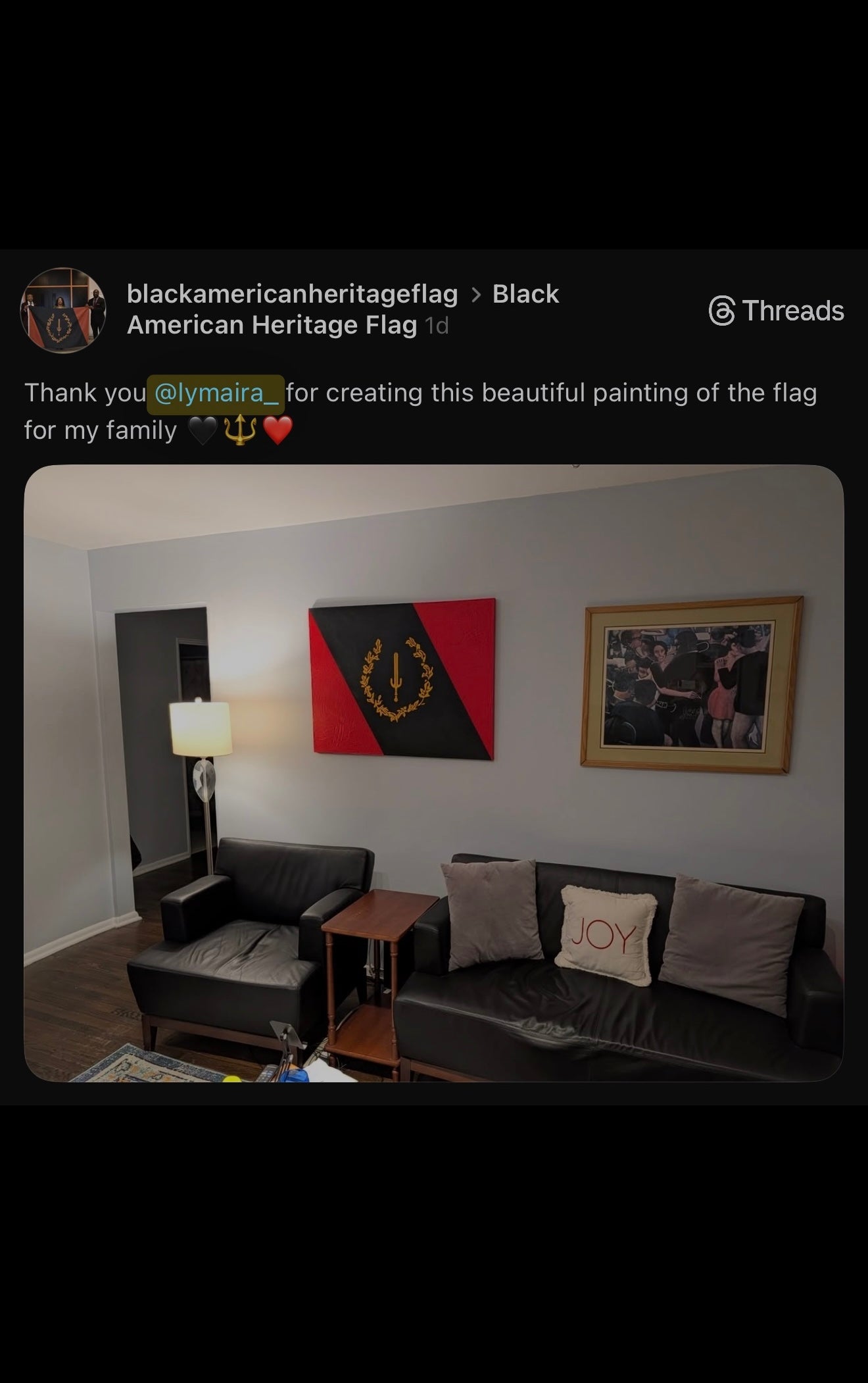 “Black American Heritage Flag” 30x40